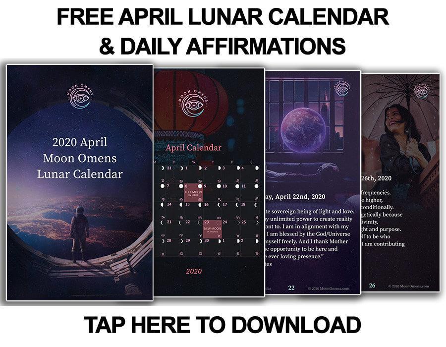 april lunar calendar