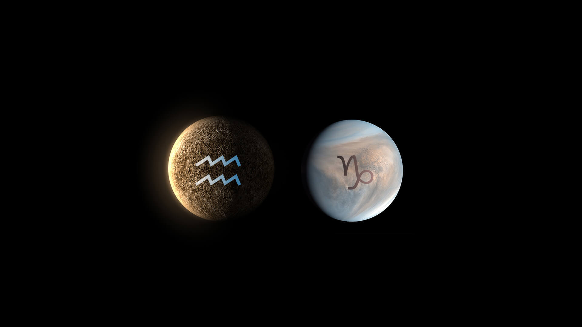 article Mercury enters Aquarius & Venus enters Capricorn
