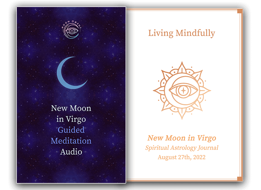 New Moon in Virgo Living Mindfully Moon Omens