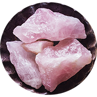 crystal icon Rose Quartz