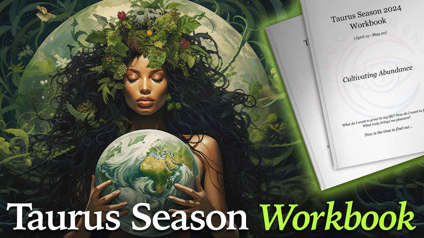 Taurus Season Workbook cover 2024