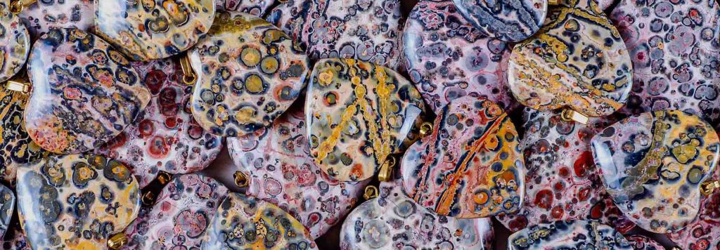 crystal Leopardskin Jasper