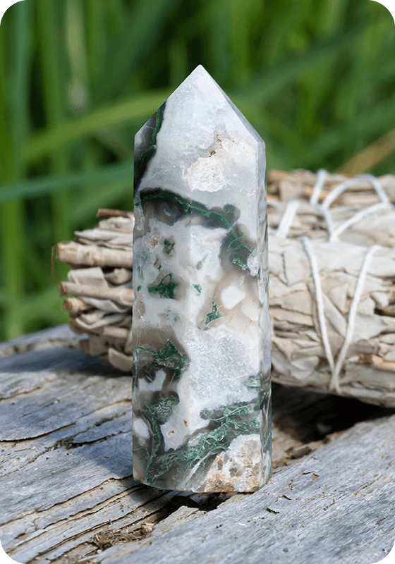 checkout Moss Agate Guided Meditation